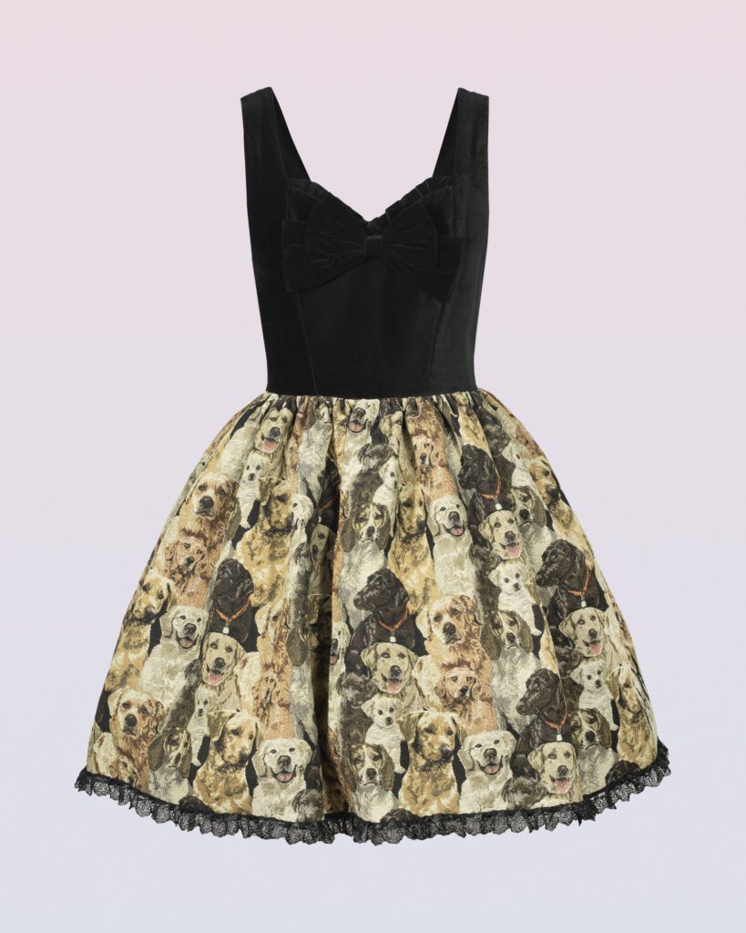 Cute clothes and accessories. Sustainable, plus-size friendly, worldwide shipping. catsdogs4 oldschool lolita gobelin dress